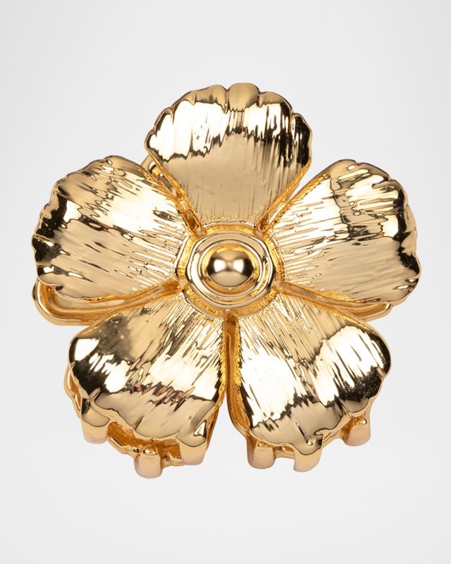 Rowena Flower Claw Clip